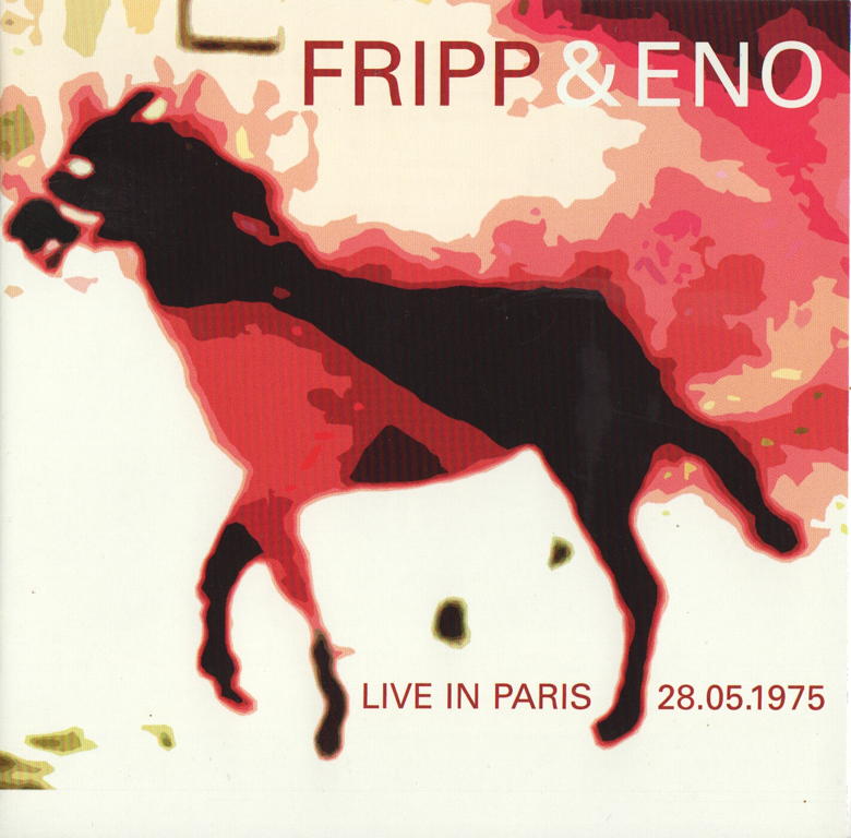 Fripp & Eno Live In Paris (box cover)