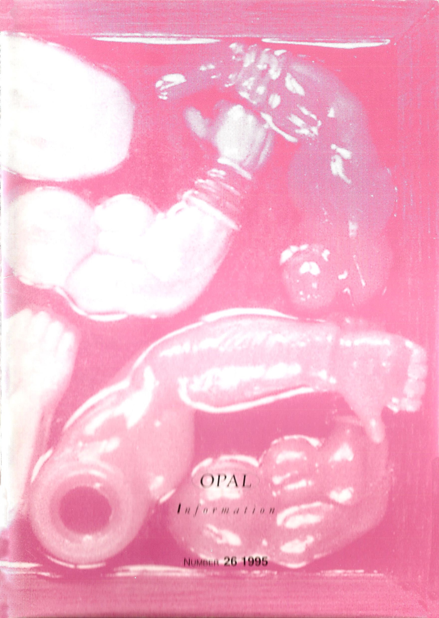 Opal Information: Number 26 (front cover)